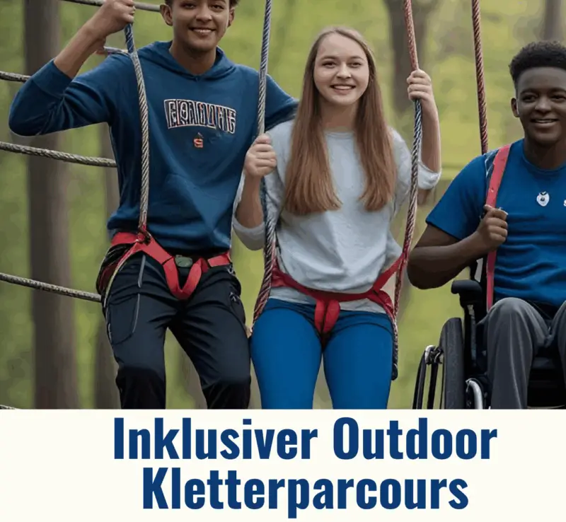 Inklusiver Outdoor Erlebnisparcours